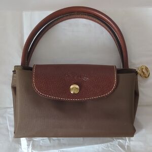 Longchamp Le Pliage Original Small  Handbag in Fawn